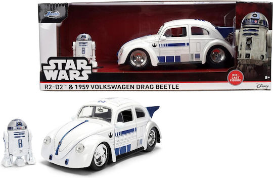 Jada Toys Star Wars Volkswagen Drag Beetle 1959 Car 9336912314r00