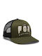 Block Mesh Trucker Hat