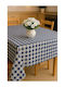 Τραπεζομάντηλο Plaid Blue 140x220εκ.