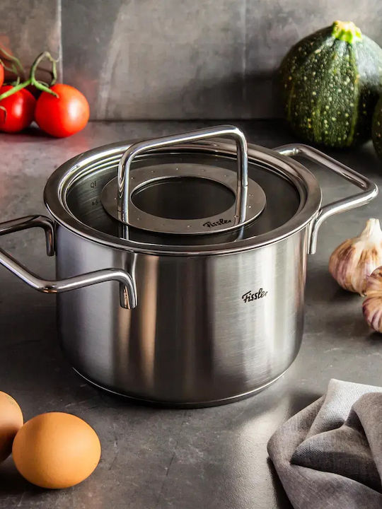 Fissler Pure Βαθιά Ανοξείδωτη Κατσαρόλα 1.9lt /