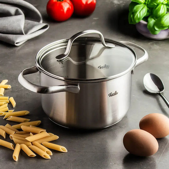Fissler Deep Stainless Steel Pot 1.9lt