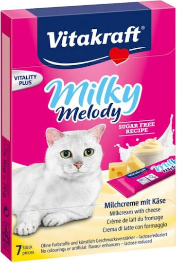 Vitakraft Milky Melody Φακελάκια Γάλακτος Γάλα & Τυρί 70gr Vitakraft
