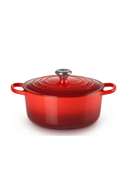 Le Creuset Gusseisen Tiefer Topf