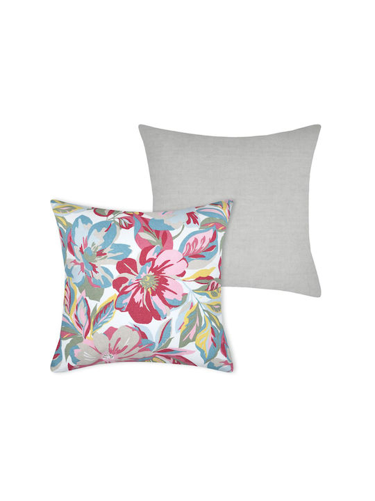 Μαξιλάρι Καναπέ S-f Lisana από 100% Βαμβάκι Multicolor 40x40εκ.