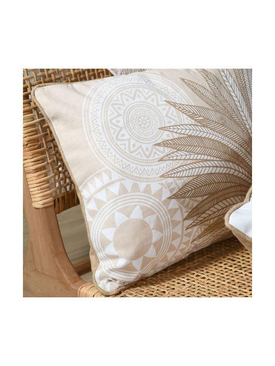 Sofa Cushion S-f Mekong in 100% Cotton Naturel Size 40x60cm