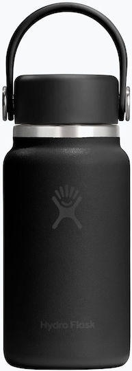 Hydro Flask Hydro Flask Edelstahl Thermosflasche 200ml Schwarze