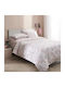 Charalambidis Textiles Υάκινθος Σετ Σεντόνια Υπέρδιπλα 220x260εκ. Πολύχρωμο (4τμχ)