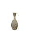 Vase Rattan Bamboo Natural Brown Beige Korina Weave Striped Φ23x50cm 12/kib