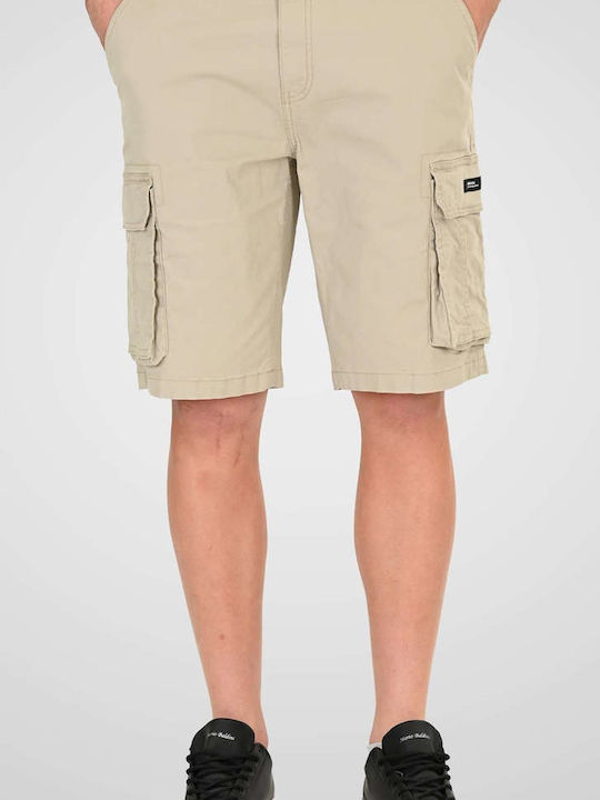 Rebase Ανδρική Βερμούδα Cargo Ice Grey