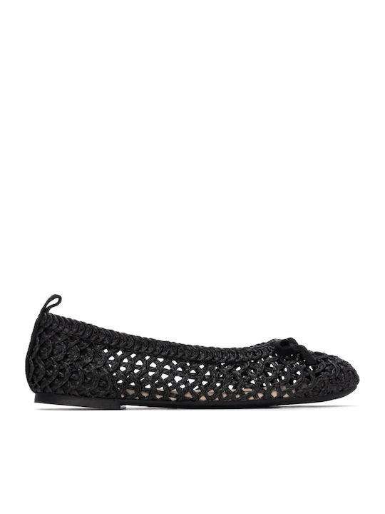 Women's Ballerina Shoes in Black Colour
