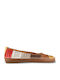 Leder Damen Ballerinas Anatomisch Mehrfarbig