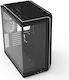 Zalman P60 Gaming Midi Tower Κουτί Υπολογιστή με Πλαϊνό Παράθυρο Μαύρο
