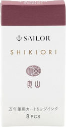 Sailor Ersatz- und Füllfederhaltertinten Okuyama 8 Stück 13-0400-208