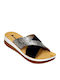 Women's Platforms in Slipper Style Black FT18-Black