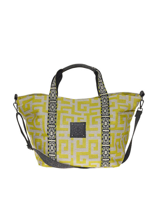 Ames Theros Women's Shoulder Bag Beige
