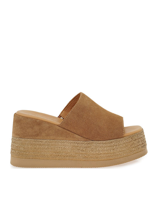 Tsakiris Mallas Summer Women's Brown Platforms