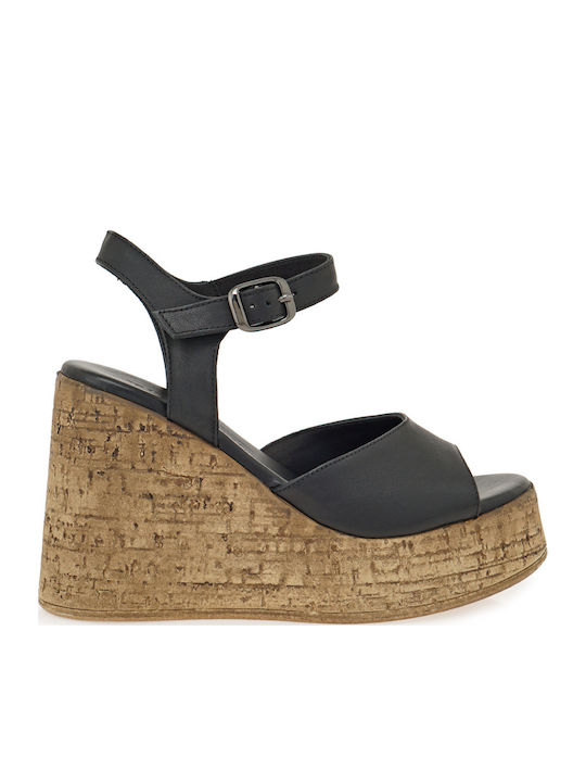 Tsakiris Mallas Summer Women's Black Platforms