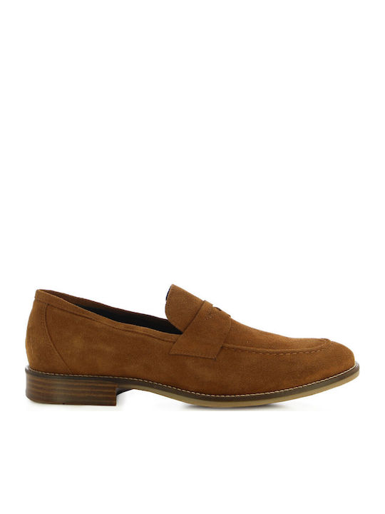 Fratelli Petridi Men's Moccasins Tabac Brown