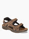 Herrensandalen in Braune Farbe