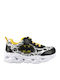 Kinder Sneaker mit Lichtern Schwarz