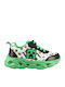 Kinder Sneaker mit Lichtern Schwarz