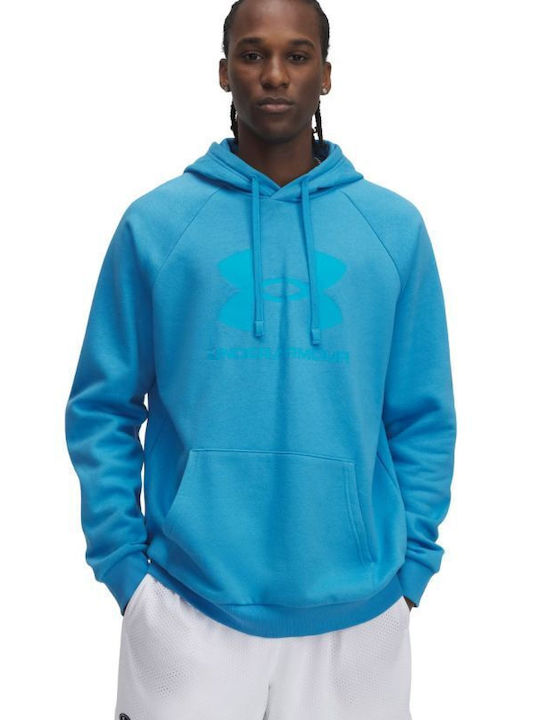 Under Armour Rival Sweatshirt mit Kapuze Blau