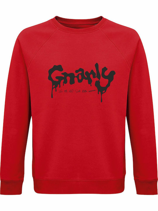 Παιδικό Φούτερ Red Katseye Gnarly Signatures Autographs