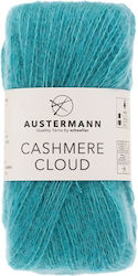 Casmir Super Fine Wool Yarn 180m 25g Cashmere Cloud 11 Turquoise Casmir Super Fine Wool Yarn 180m 25g Cashmere Cloud 11 Turquoise