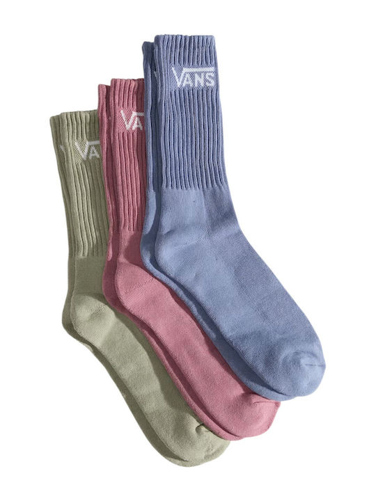 Vans Classic Crew Ανδρικές Κάλτσες Multicolour 3Pack