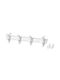 Raki Door Hook 4 Slots Plastic