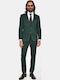 Winter Men's Suit with Slim Fit Green