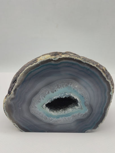 Blaues Geode Achat 1307g – Natürliche Kristall Dekoration