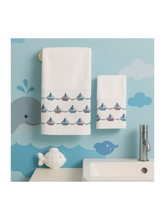 Set of Baby Towels 2pcs Blue Set of Baby Towels 2pcs Blue