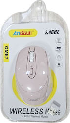 Andowl QM67 Wireless Mouse White