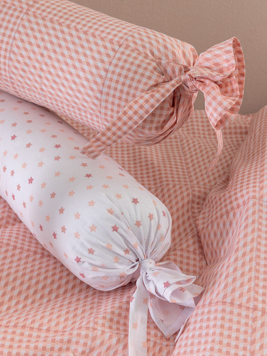 Palamaiki Kids Pillowcase 100% Cotton 22x22cm Rose