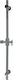Vinci Vincirain Family J771026 Silber Chrom Glänzend Dusch-Schiebeschiene
