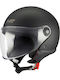 MT Street S Pure A1 Black Matt Κράνος Μηχανής Jet ECE 22.06 950gr