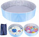 Children's Round Inflatable Swimming Pool 100x30cm Blue