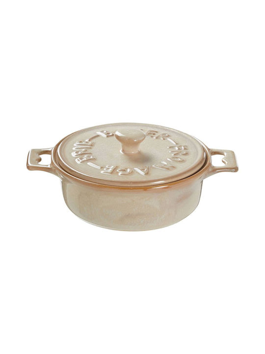 Butlers Round Heat-Resistant Ceramic Cookware with Lid 23cm