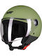 Street S Pure A6 Khaki Matte Motorcycle Helmet Jet ECE 22.06 950gr