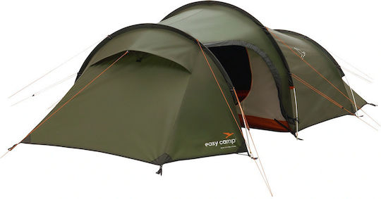 Easy Camp Σκηνή Camping Τούνελ Πράσινη 4 Εποχών για 3 Άτομα 385x180εκ.