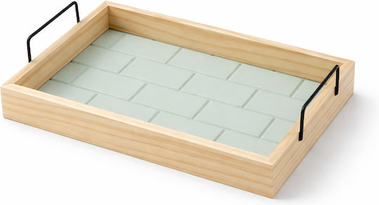 Ξύλινος Δίσκος Σερβιρίσματος 40x30cm
