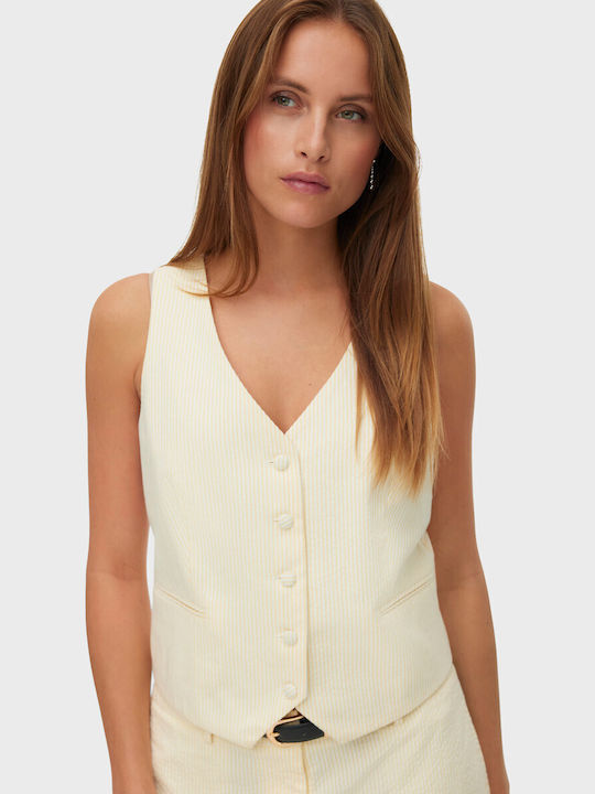 Vero Moda Banana Vestă Pentru Femei