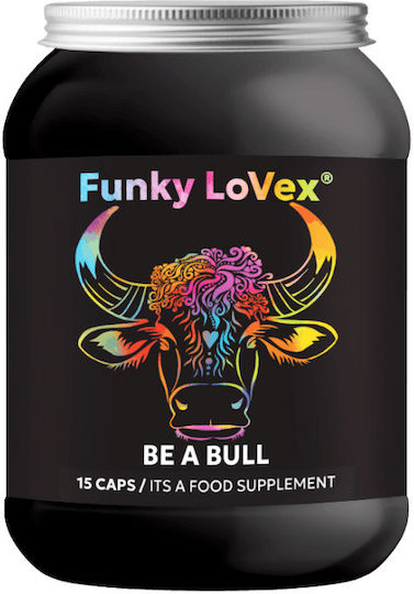 LoVex Be A Bull Ειδικό Συμπλήρωμα Διατροφής 15 κάψουλες