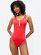 Active Swimsuit Red