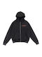 Herren Sweatshirt mit Kapuze Schwarz