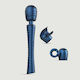 MAN.WAND Edgy Vibrator De Masaj Albastru