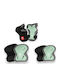 Q Play Kids Protective Gear Set for Rollers Green