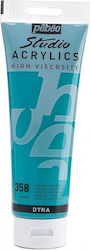 Acrylfarben Pebeo 250ml Metallic Grün-Blau