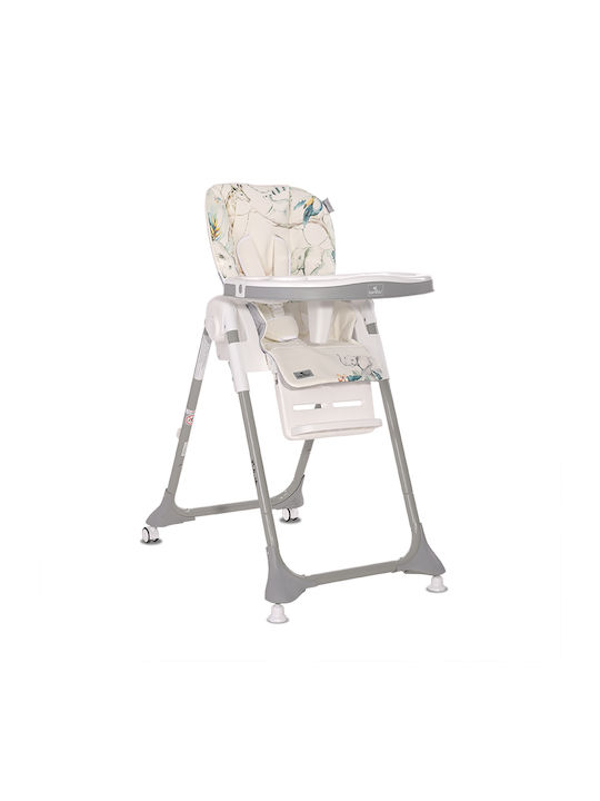 Lorelli Felicita Baby Hochstuhl mit Höhenverstellbar Weiß